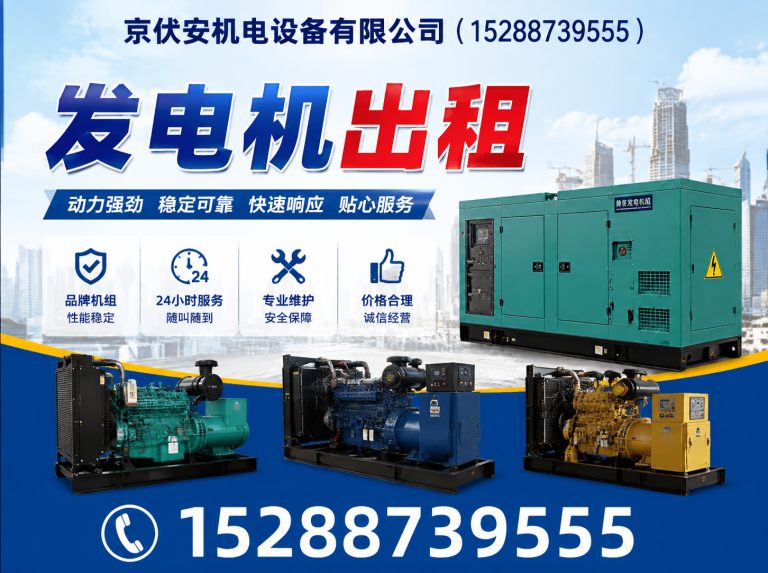 台州发电车出租展示图
